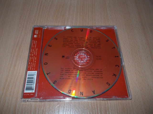 CUD - Sticks And Stones (CD single) BAZAR