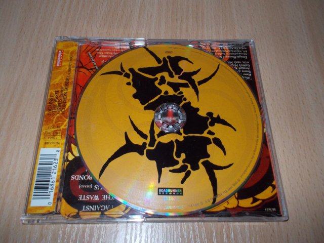 SEPULTURA - AGAINST (CD single) BAZAR ROZBALENO 