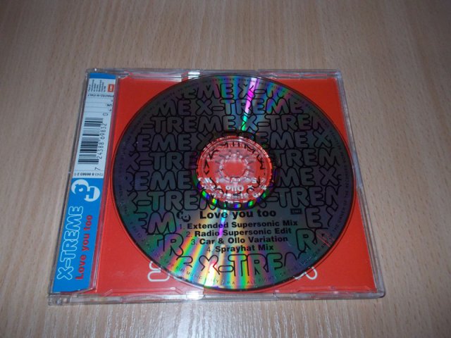 X-TREME - Love you too (CD single) BAZAR ROZBALENO 