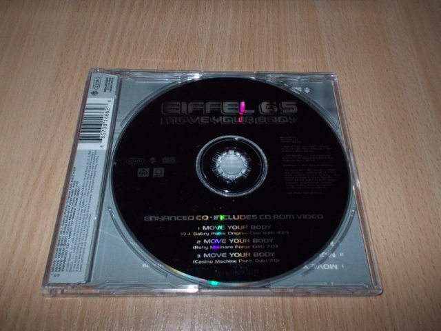 Eiffel 65 - Move Your Body (CD single) BAZAR ROZBALENO 