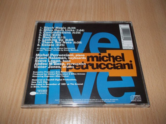 Petrucciani Michel - Petrucciani Michel Live (CD) BAZAR ROZBVALENO