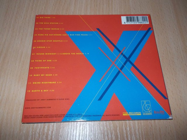 ANDY SUMMERS - THE X TRACKS (CD)
