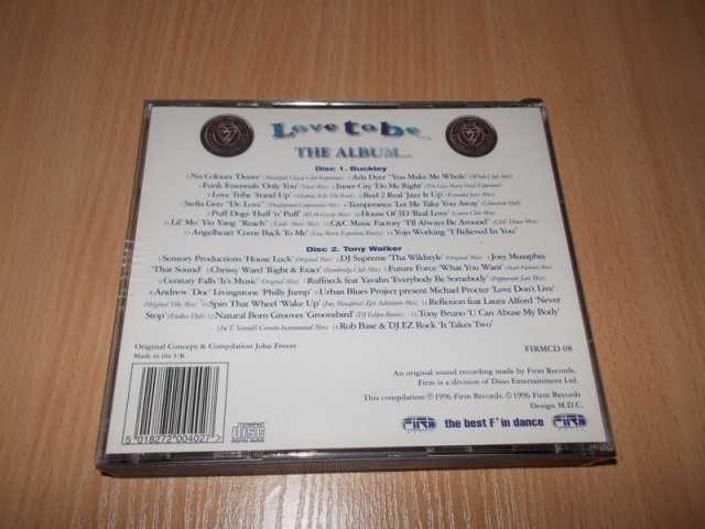 Various Artists - Love to Be-The Album (2CD) BAZAR ROZBALENO