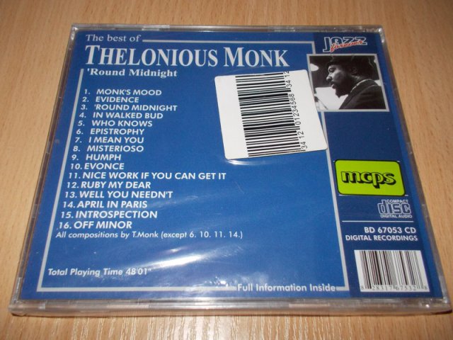 THE LONIOUS MONK - The Best Of (CD)