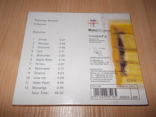 Tshisungu Kalomba & Kassala - Mokumba (CD) BAZAR ROZBALENO 