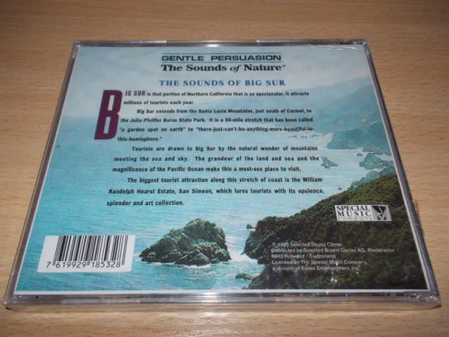 The Sounds Of Nature - BIG SUR (CD)