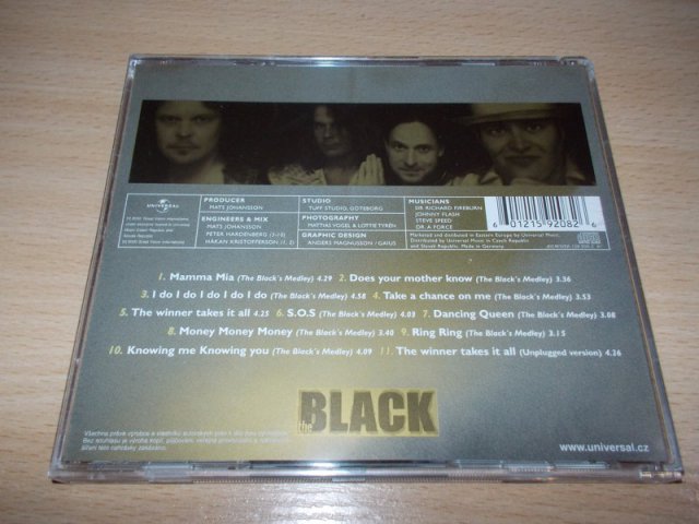The BLACK - GOLD (CD) BAZAR ROZBALENO 