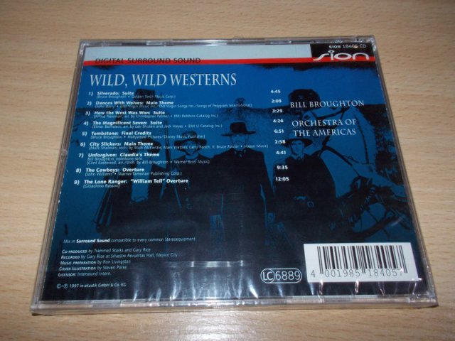 Broughton - Wild, Wild Westerns (CD)
