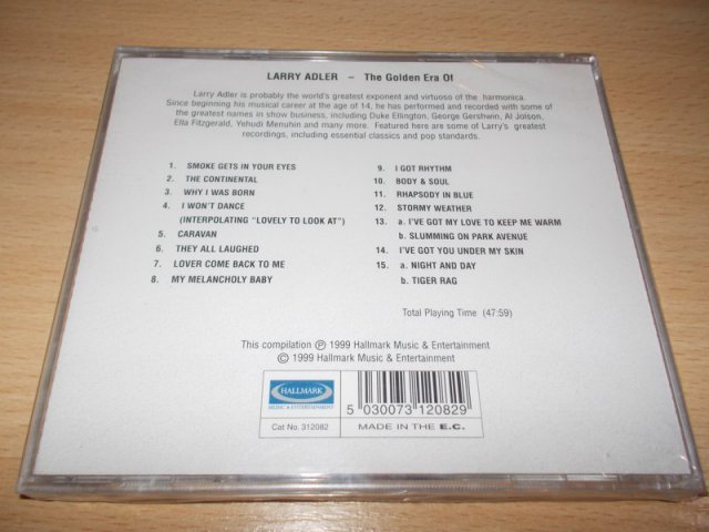 LARRY ADLER - The Golden Era Of (CD) BAZAR ROZBALENO 