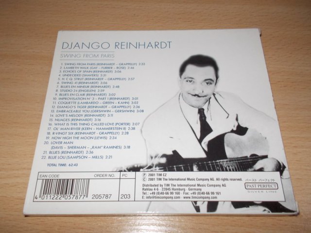 Django Reinhardt - Swing From Paris (CD) BAZAR ROZBALENO 