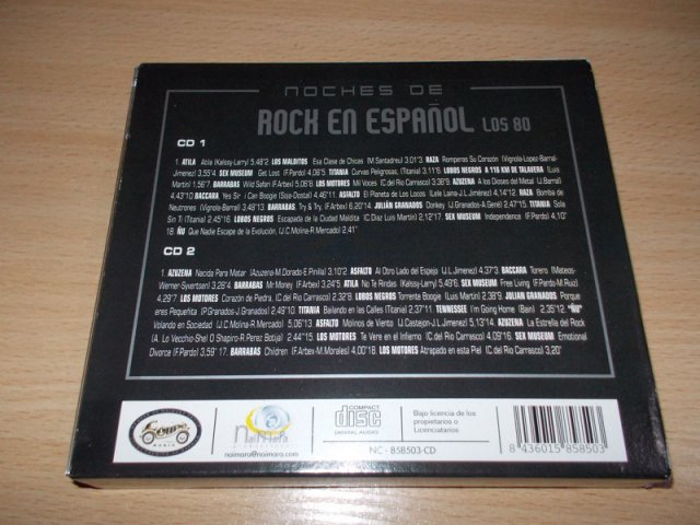 Rock en Espanol - Los 80 (2CD) BAZAR ROZBALENO