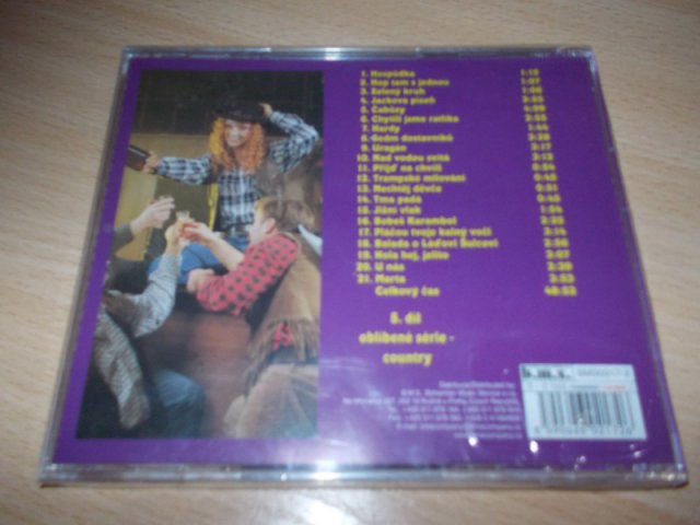V HOSPODĚ 5 Lehce přisprostlé country (CD)  