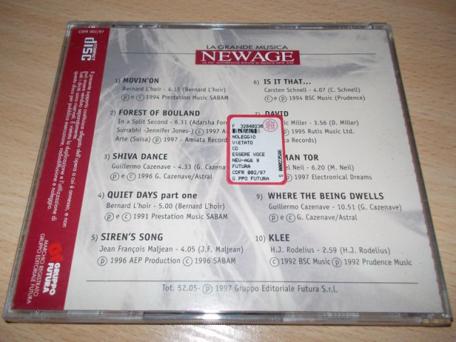 LA GRANDE MUSICA NEWAGE - SECRETS (CD) BAZAR ROZBALENO