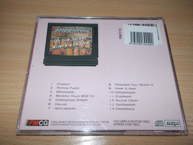 SOAP THEMES - ON THE STREET WHERE YOU LIVE (CD) 