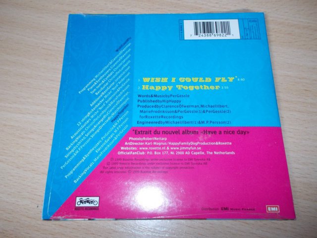 ROXETTE - Wish I Could Fly (CD single)  BAZAR ROZBALENO