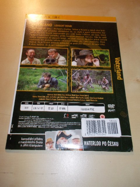 Vaterland - Lovecký deník (DVD v pošetce) > varianta edice NORTH VIDEO