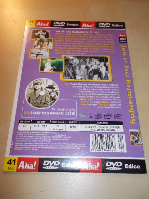 Jak se točí Rozmarýny (DVD v pošetce)