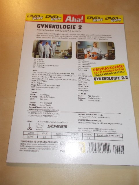 Gynekologie 2 (TV seriál) (DVD v pošetce)