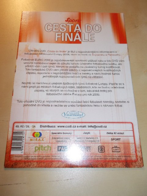 Cesta do finále - Hvězdy (DVD v pošetce)