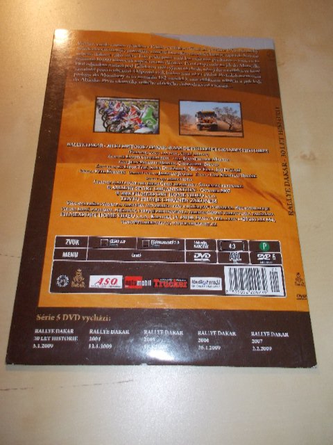 Rallye Dakar - 30 let historie 5 DÍL DVD (DVD v pošetce)