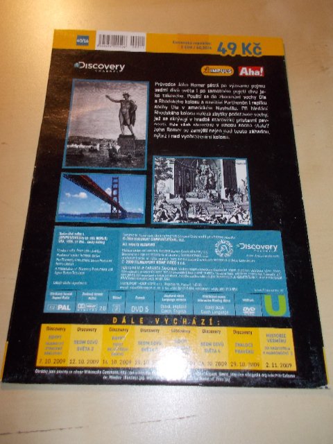 7 DIVŮ SVĚTA  - NEJVĚTŠÍ A NEJÚŽASNĚJŠÍ (DVD v pošetce) > varianta 1 . DÍL