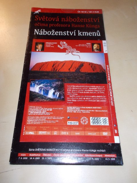 Světová náboženství (TV seriál) - NÁBOŽENSTVÍ KMENŮ (DVD v pošetce) > varianta NÁBOŽENSTVÍ KMENŮ