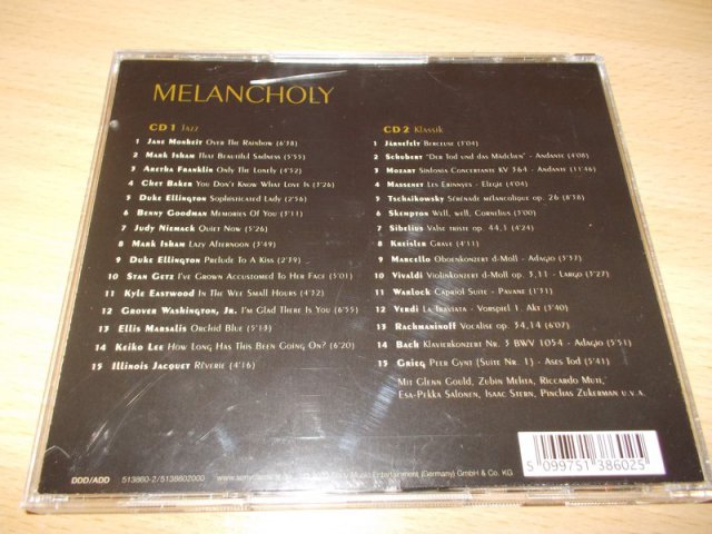 Various Artists - Melancholy (2CD) BAZAR ROZBALENO 