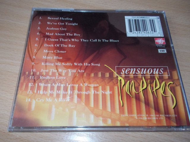 Sensuous PanPipes - The Blue Mountain PanPipe Ensemble (CD) BAZAR ROZBALENO