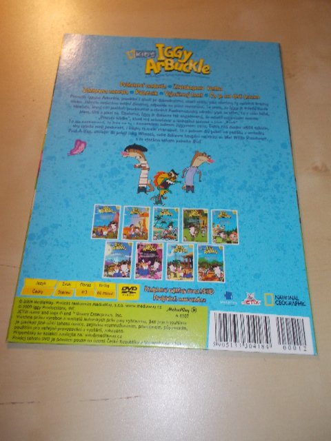 Iggy Arbuckle (TV seriál) - 4 DVD - (DVD v pošetce) > varianta 4 DVD