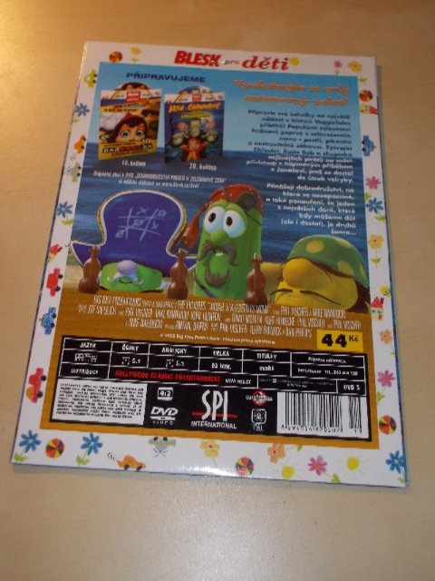 Dobrodružství pirátů v zeleninové zemi (DVD v pošetce)