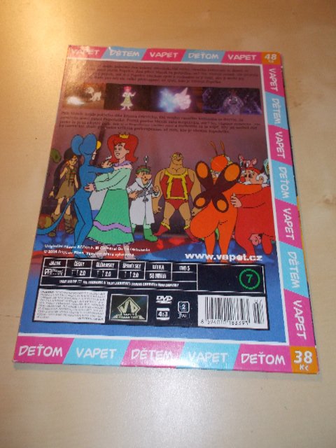 Maxík a Popelčin střevíček (DVD v pošetce)