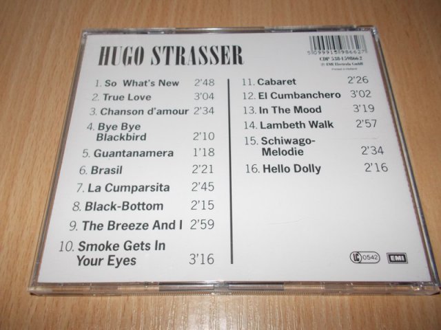 Hugo Strasser - GOLD COLLECTION (CD) BAZAR ROZBALENO 