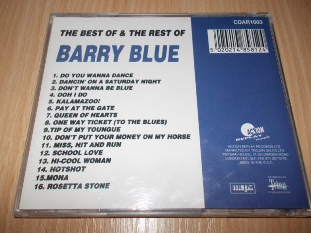 THE BEST OF & THE REST OF - BARRY BLUE (CD) BAZAR ROZBALENO 