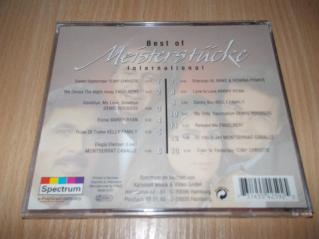 Best Of - Meisterstucke - Internationa (CD) BAZAR ROZBALENO 