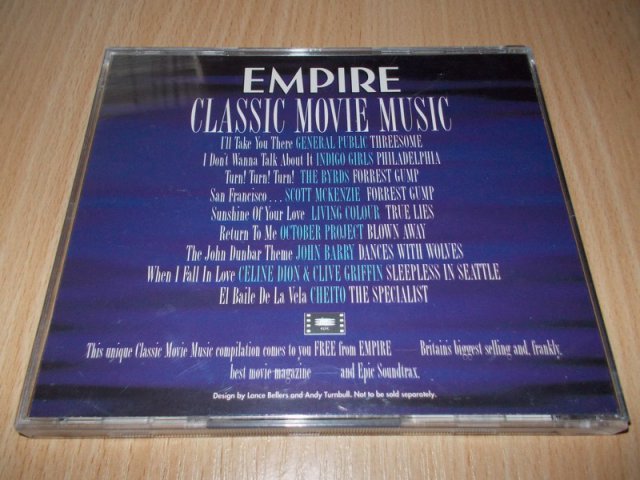 Empire Classic Movie Music (CD) BAZAR ROZBALENO 