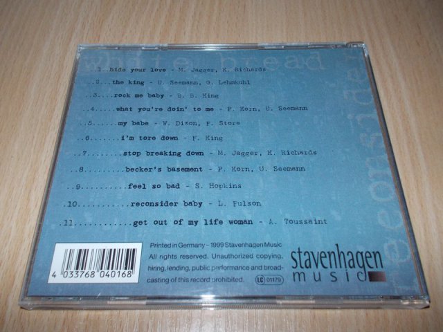 WHITE BREAD - RECONSIDER (CD) BAZAR ROZBALENO