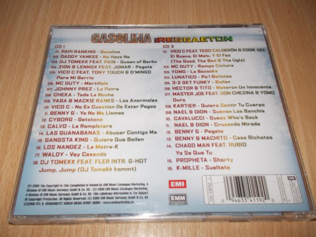 Various Artists - GASOLINA DEL REGGAETON (2CD)