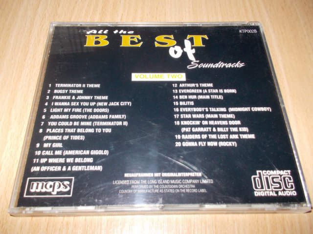 All The BEST Of - Soundtracks (Set 3CD) BAZAR ROZBALENO 