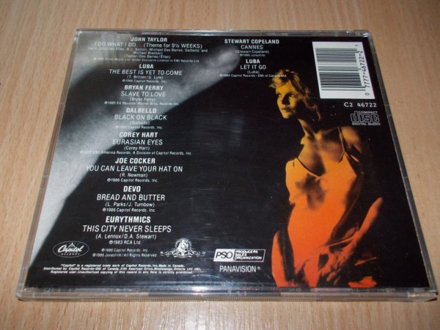 9 1-2 Weeks - OST-Soundtrack (CD) BAZAR ROZBALENO