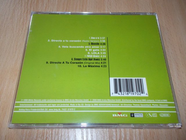 MARCELO MOLINA - DIRECTO A TU CORAZÓN (CD) BAZAR ROZBALENO 