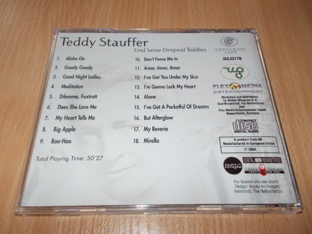 TEDDY STAUFFER - Und Seine Original Teddies (3CD) BAZAR ROZBALENO 