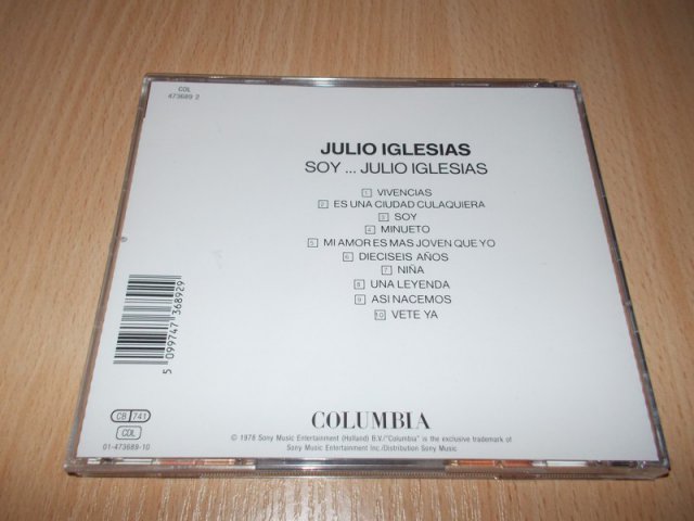 JULIO IGLESIAS - SOY...JULIO IGLESIAS (CD) BAZAR ROZBALENO