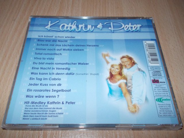 Kathrin & Peter - Mit dir auf Wolke 7 (CD) BAZAR ROZBALENO 