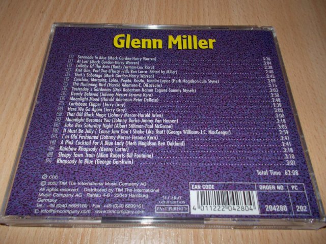 Glenn Miller - Serenade In Blue (CD)