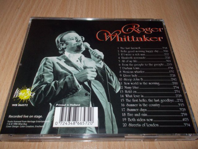 Roger Whittaker - Roger Whittaker (CD) BAZAR ROZBALENO