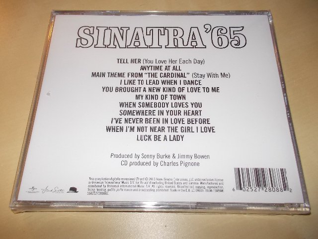 Sinatra - Sinatra ´65 (CD) ČASOVĚ OMEZENÁ AKCE