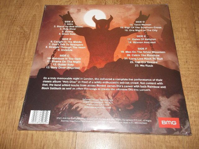 Dio - Holy Diver Live (Lenticular Limited Edition) (3Vinyl-LP)