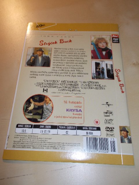 Strýček Buck (DVD v pošetce)