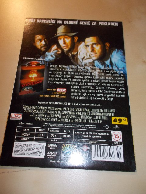Bratříčku, kde jsi? (DVD v pošetce)