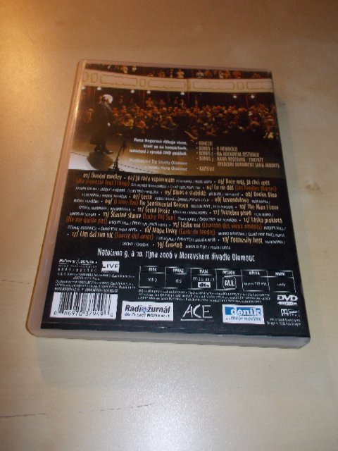 HANA HEGEROVÁ - Záznam koncertu (DVD) BAZAR ROZBALENO 